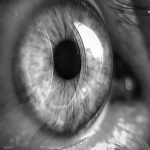 Detailed close-up of a human eye